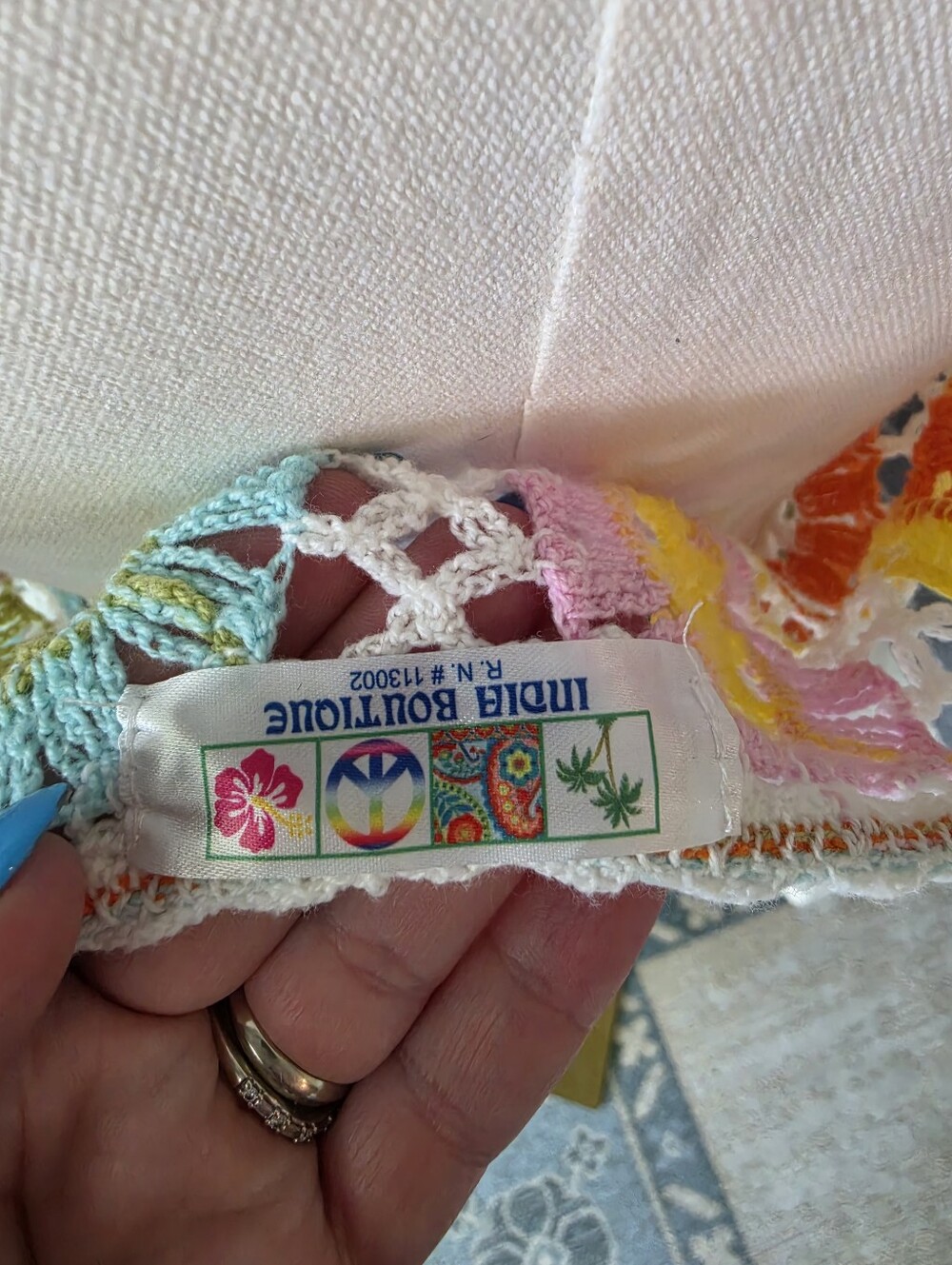Crochet Dress Swim Cover - Picture 4 of 4